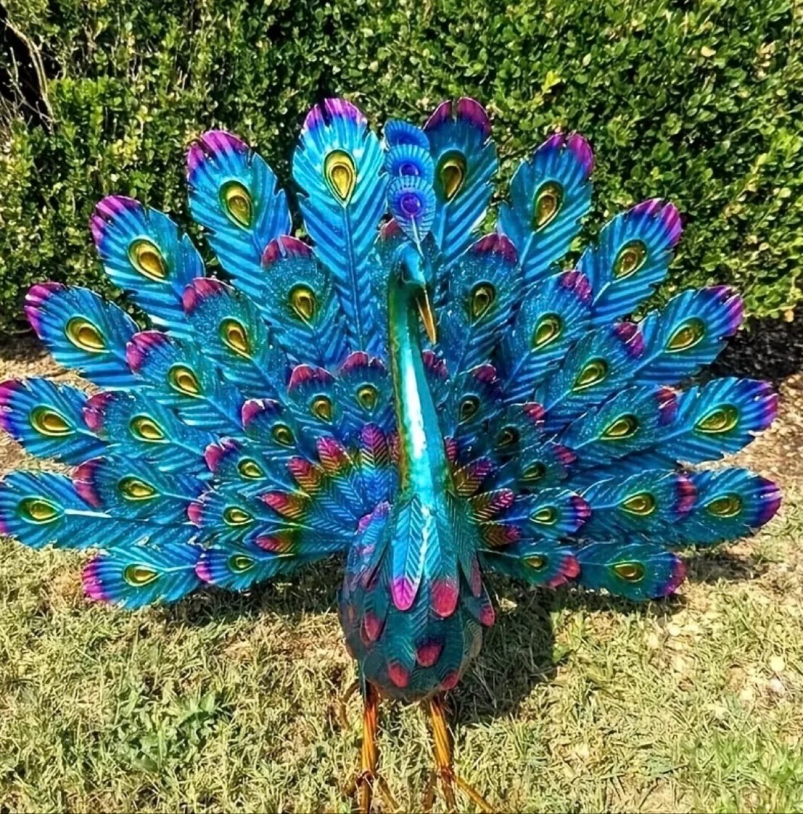 Estatuilla de pavo real – photo 3
